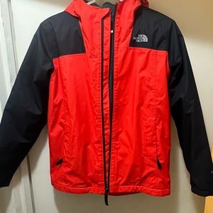 North face lightweight fleece boys large 14/16